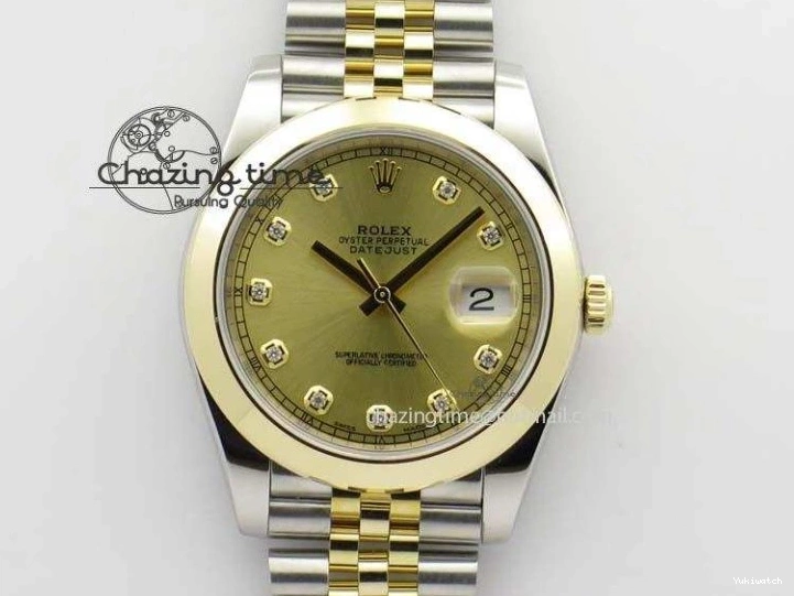 Edition SS YG 126333 Jubilee On Wrapped 1:1 Dial YG YG Best DateJust 41mm A3235 Bracelet Diamond Noob 0329